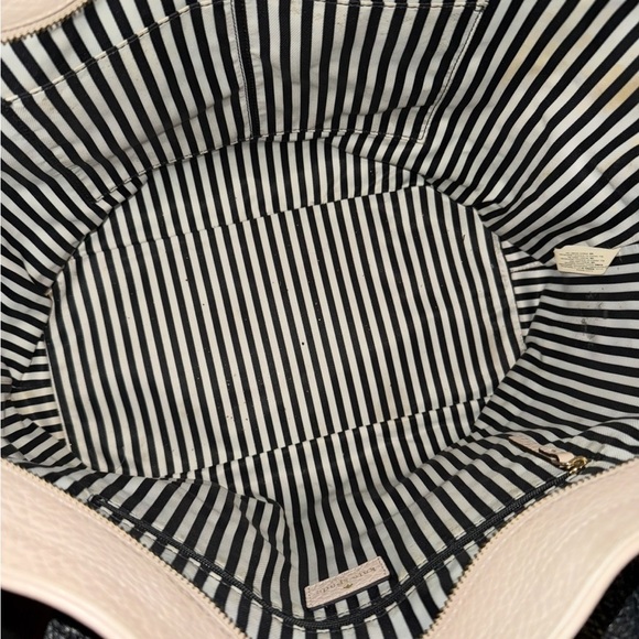 Kate Spade Southport Avenue Harmony cream / Black pebbled leather Tote Bag - Picture 3 of 12